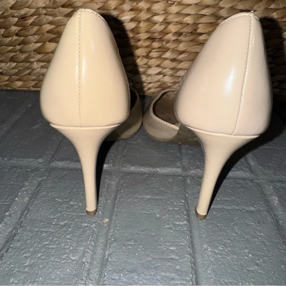 Brash Women's Size 8 Nude‎ Tan Pointed Toe Heels Classy Formal Dressy Pumps